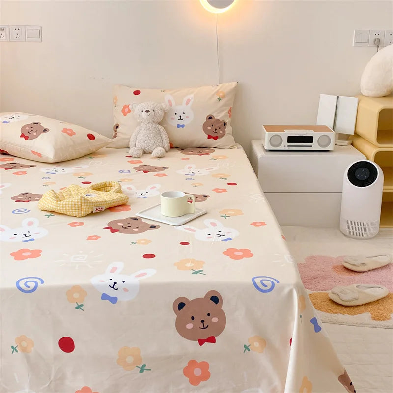 Teddy bear bed sheets