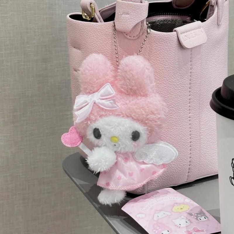 Hello kitty keychain plush