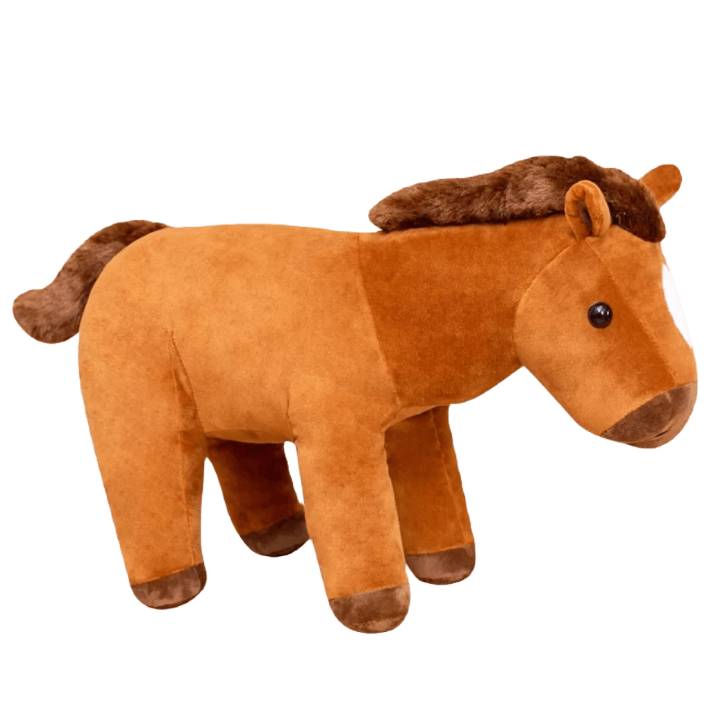 Plush horse toy