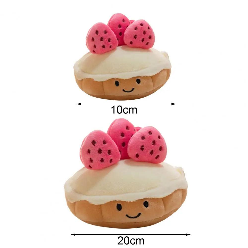 Jellycat pretty patisserie tarte au fraises collectable plush decoration