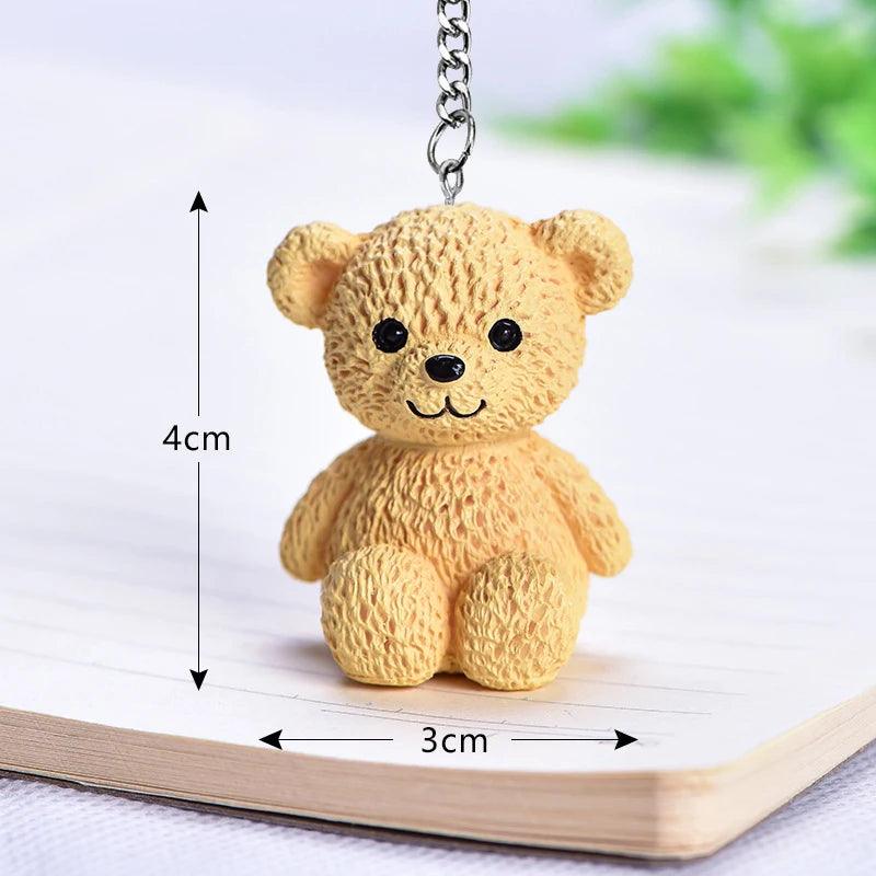 Teddy bear key ring