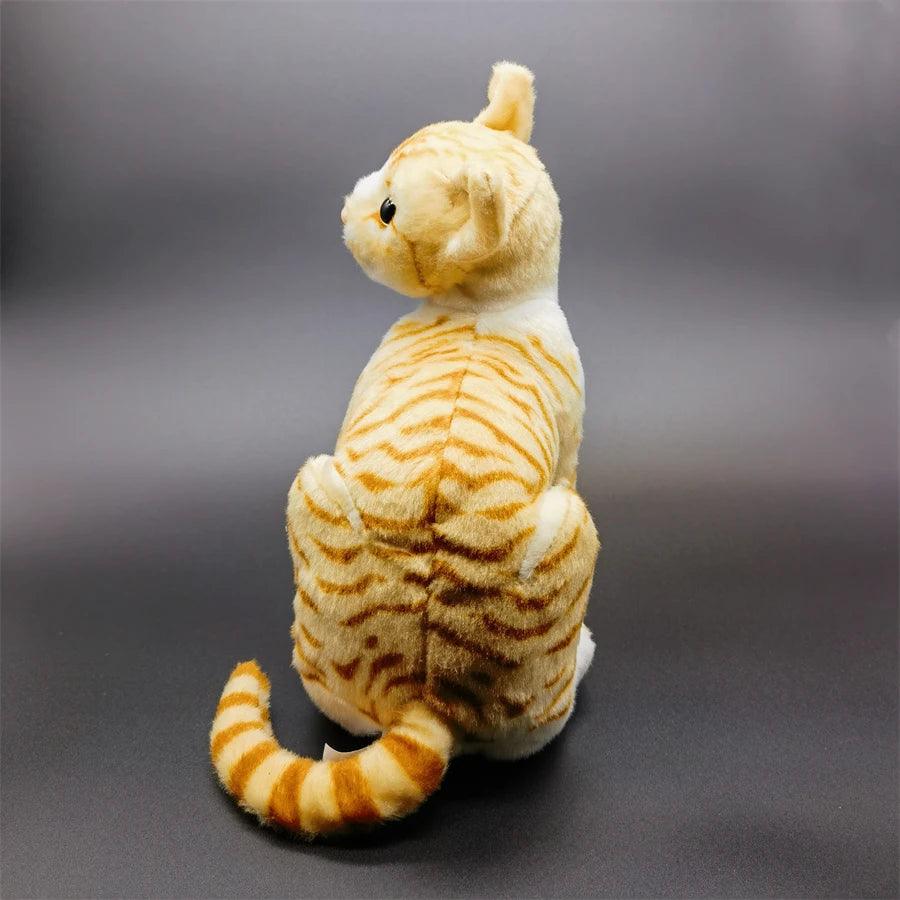 Calico cat plush