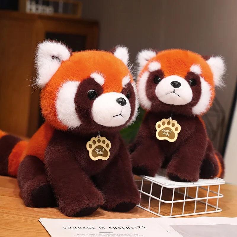 Red panda teddy bear