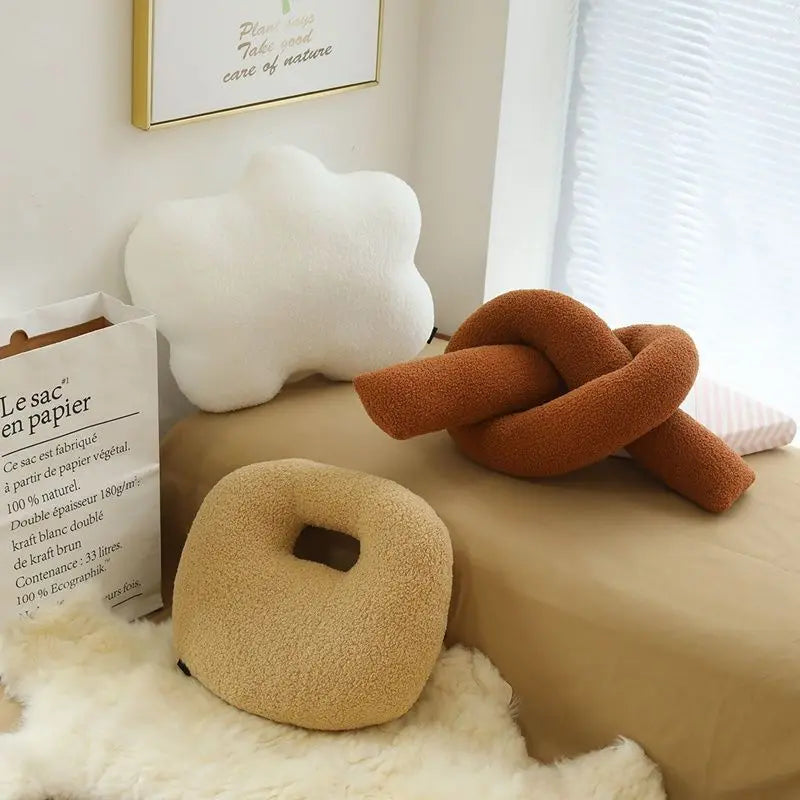 Teddy v shaped pillow