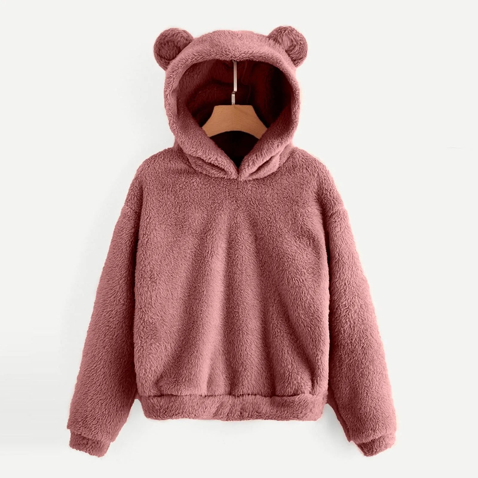 Hoodie teddy fleece