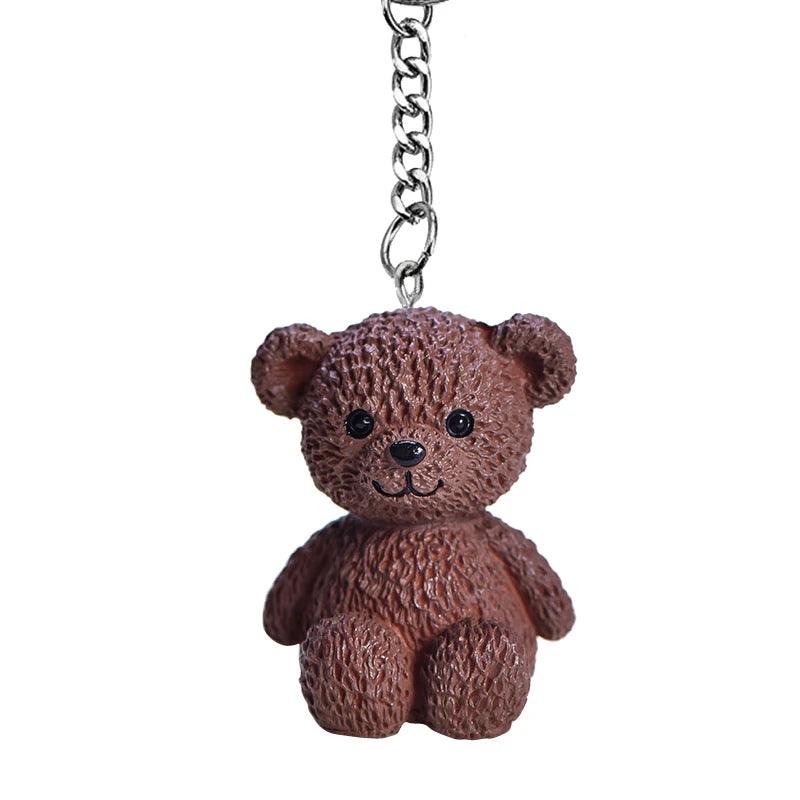 Teddy bear key ring