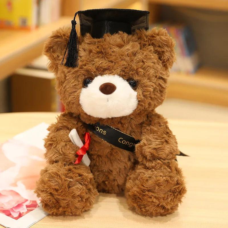 Graduation bear plush