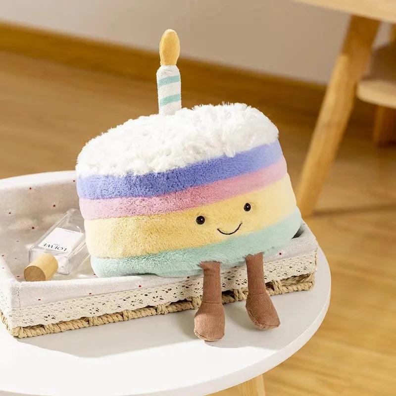 Jellycat amuseable birthday cake collectable plush decoration