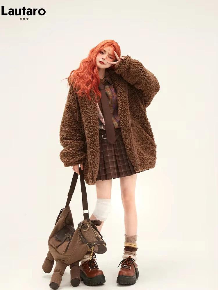 H&M teddy bear jacket