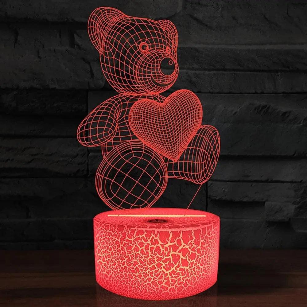 Teddy bear night light