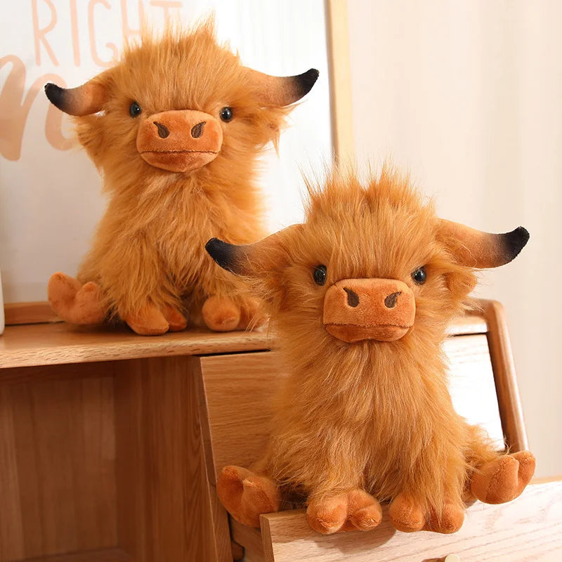 Highland cattle plush