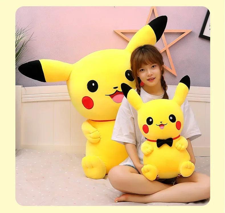 Large pikachu plush toy