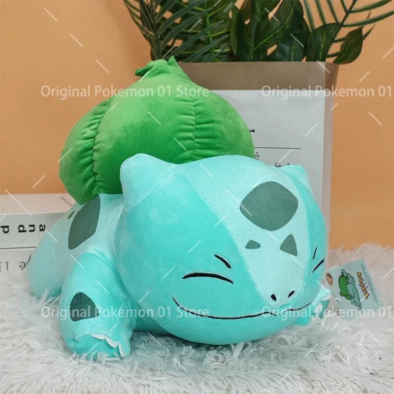 Sleeping bulbasaur plush