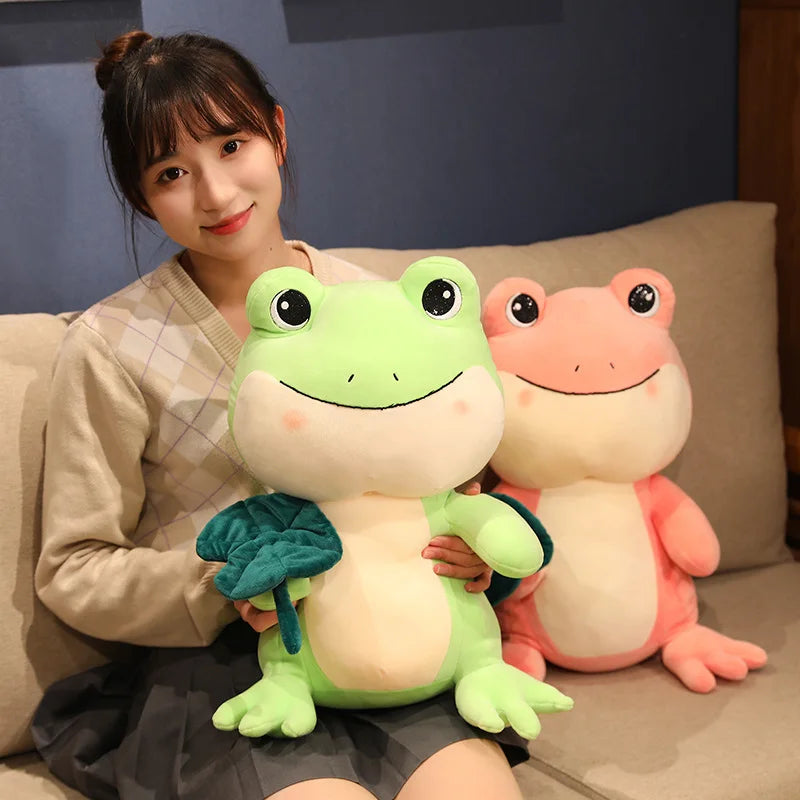 Frog plush toy