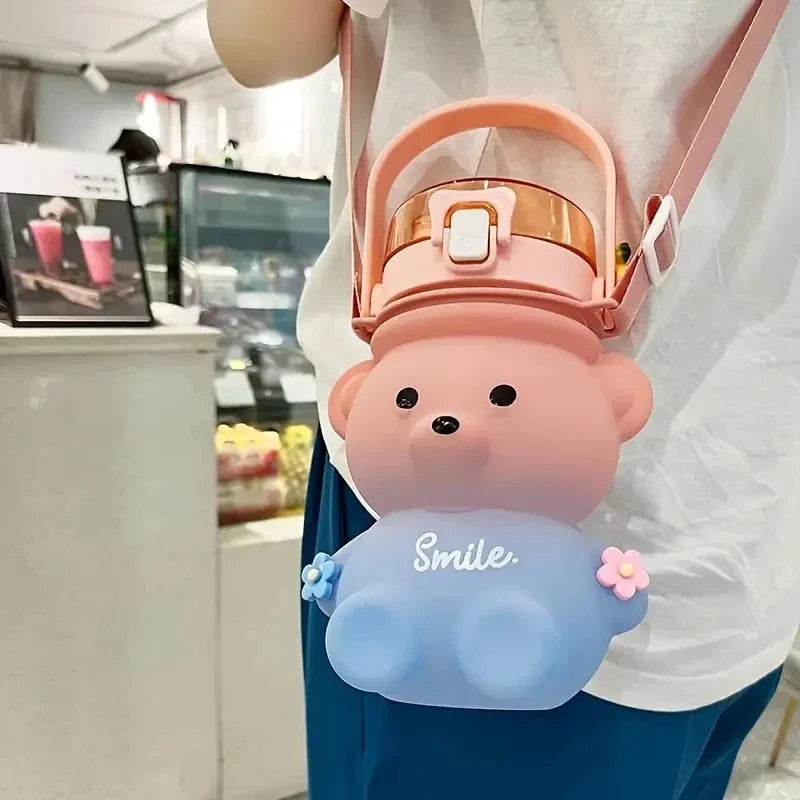 Teddy bear water bottle