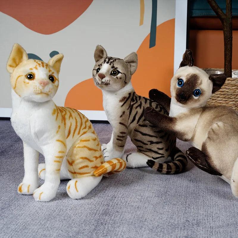 Tabby cat plush toys