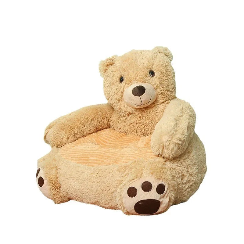 Teddy bear in chair