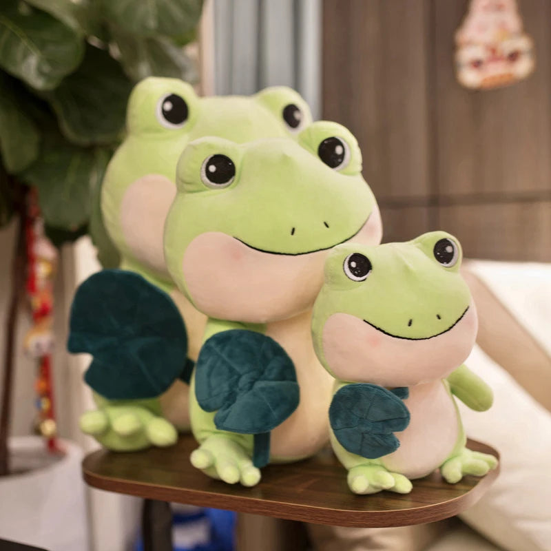 Frog plush toy