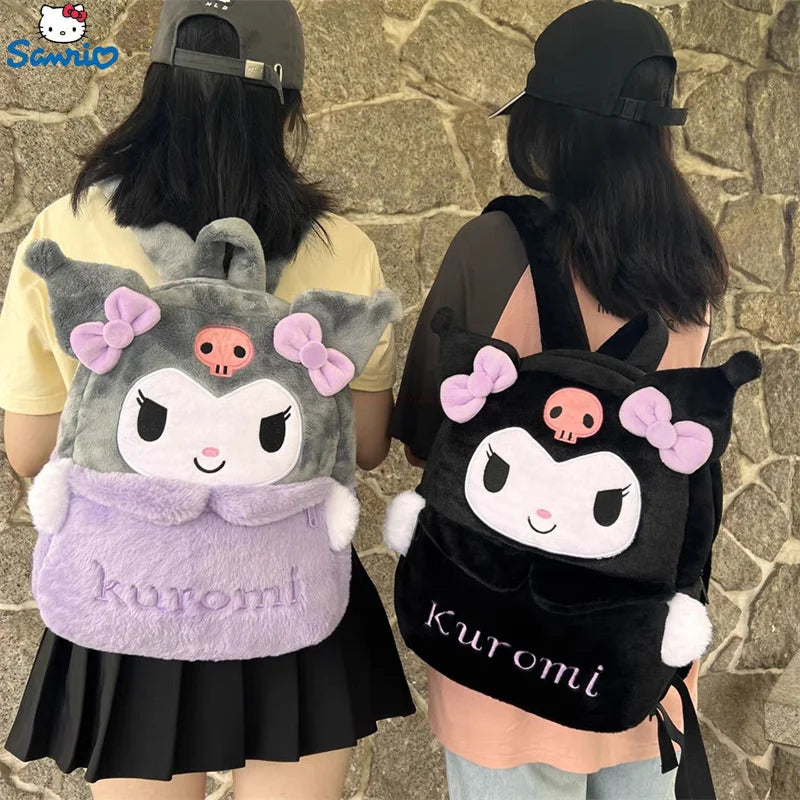 Plush backpack