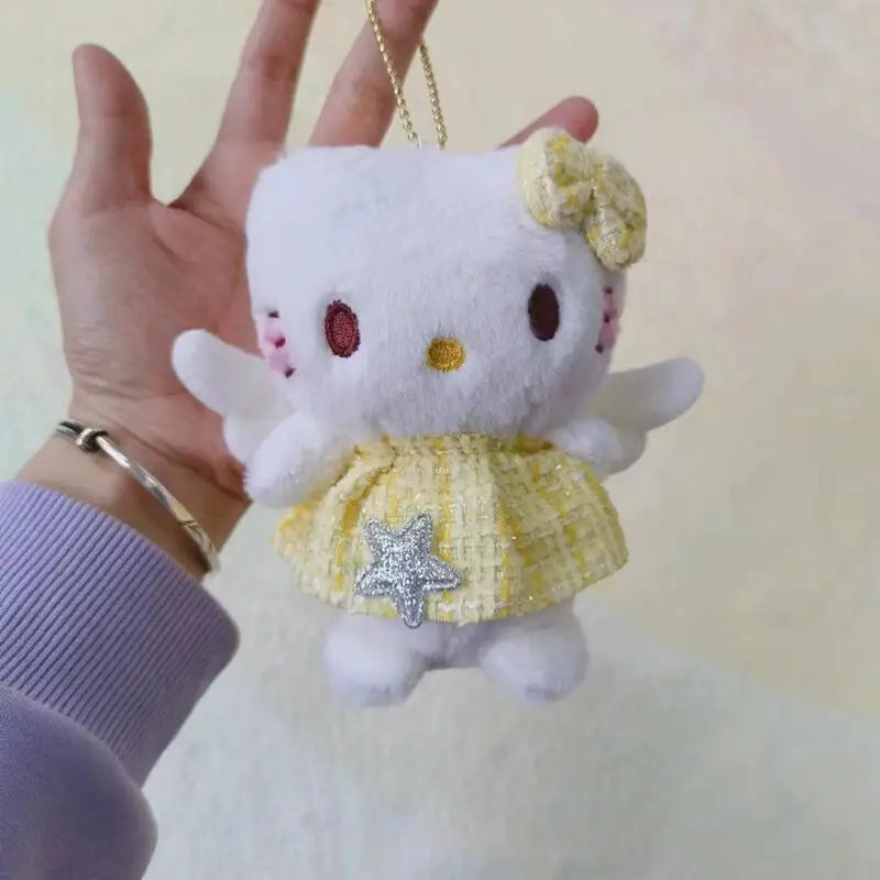 Hello kitty plush keychain