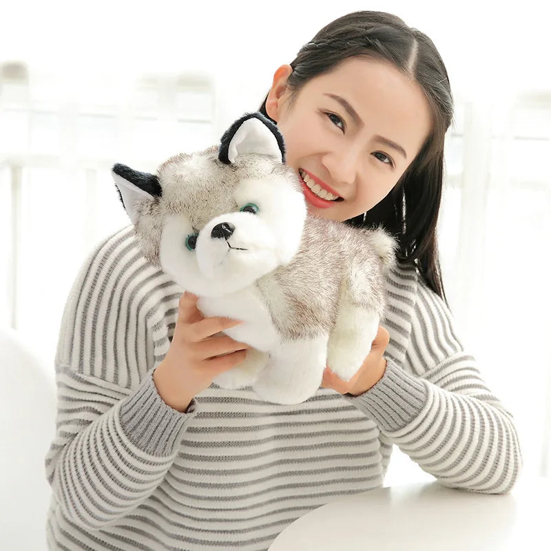 Husky dog plush