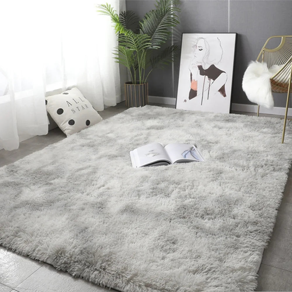 Plush rug