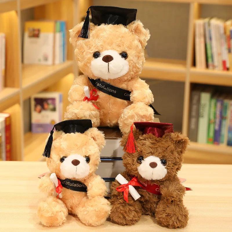 Graduation bear plush