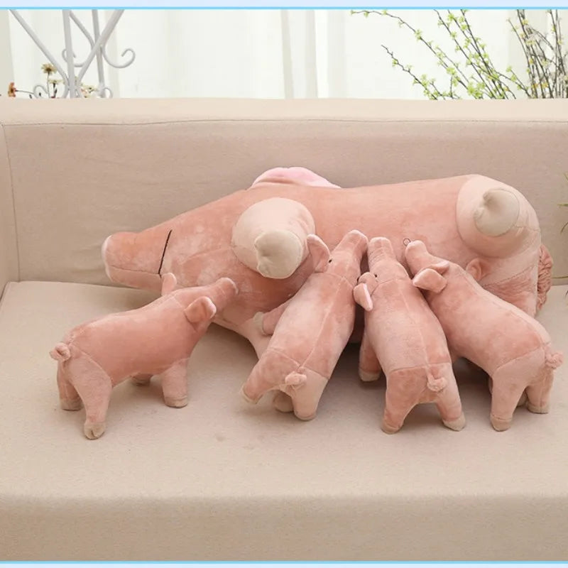 Pink teddy bedding