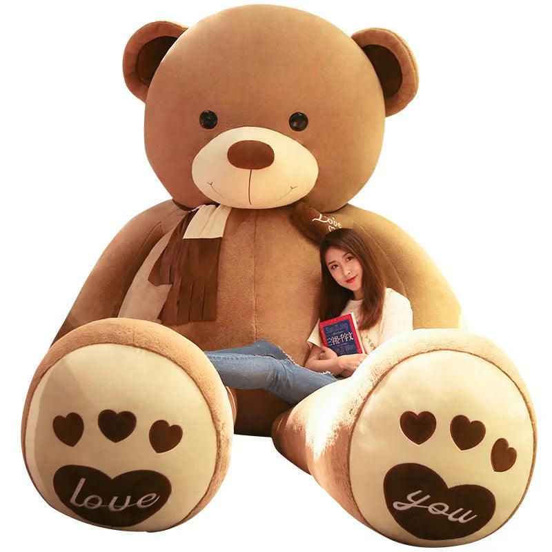 Enormous teddy bear