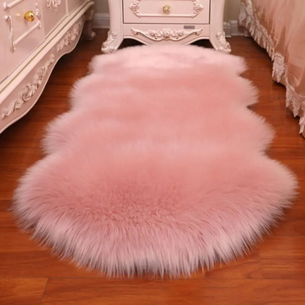 Plush carpet rug