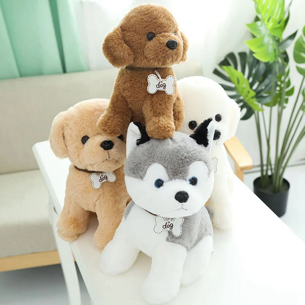 Husky dog teddy bear