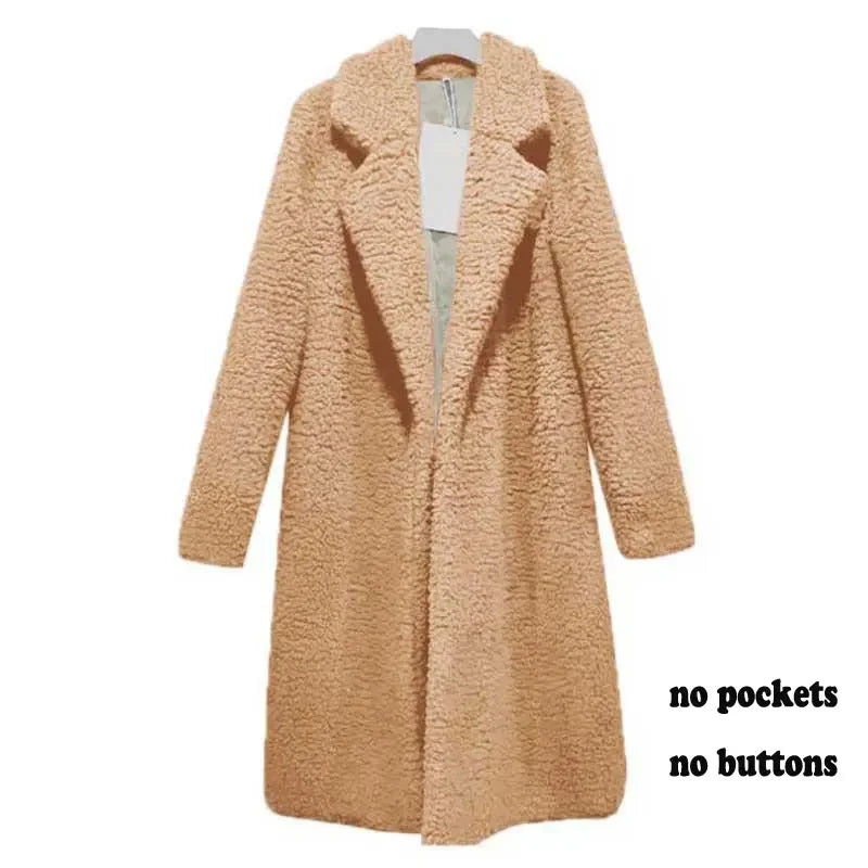 Teddy bear coat womens