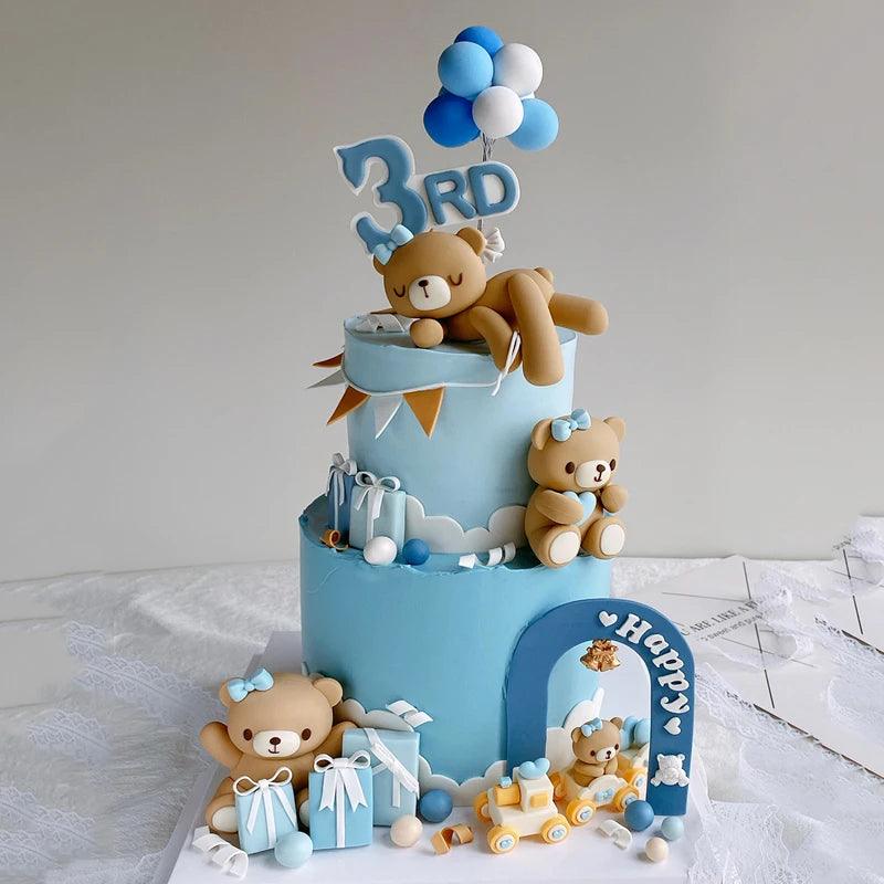 Teddy bear cake