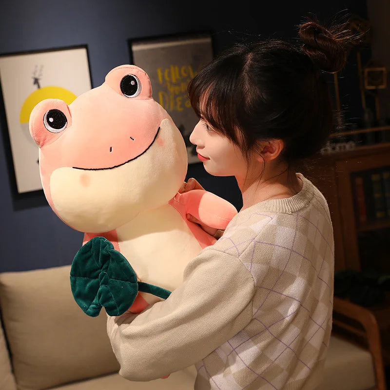 Frog plush toy