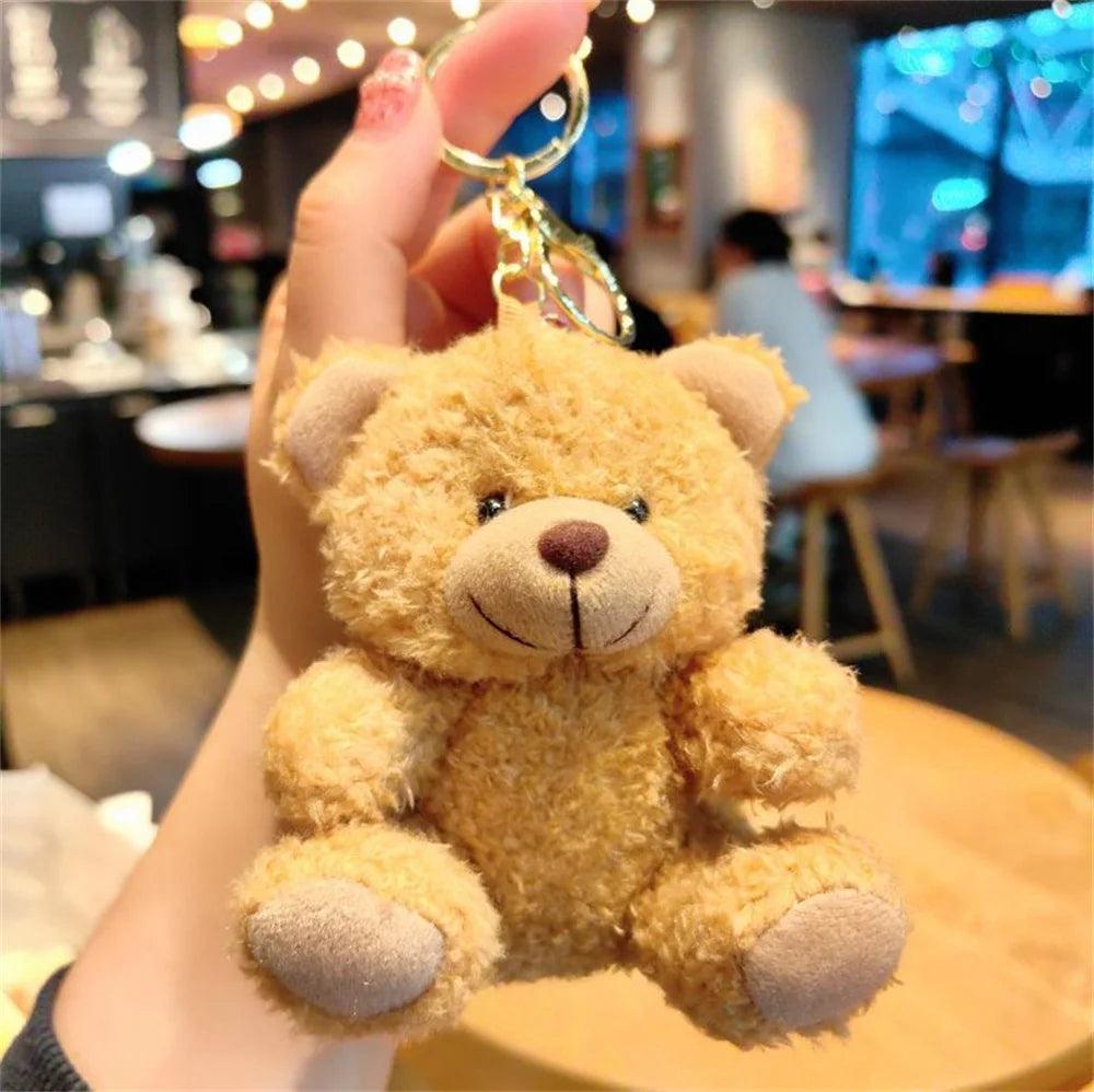 Teddy bear keychain