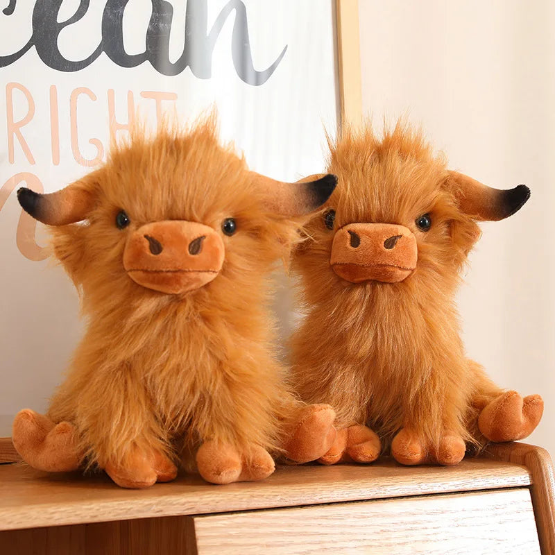 Highland cattle plush