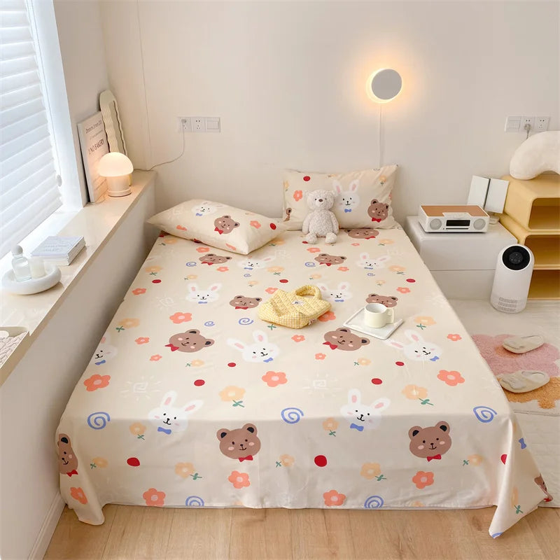 Teddy bear bed sheets