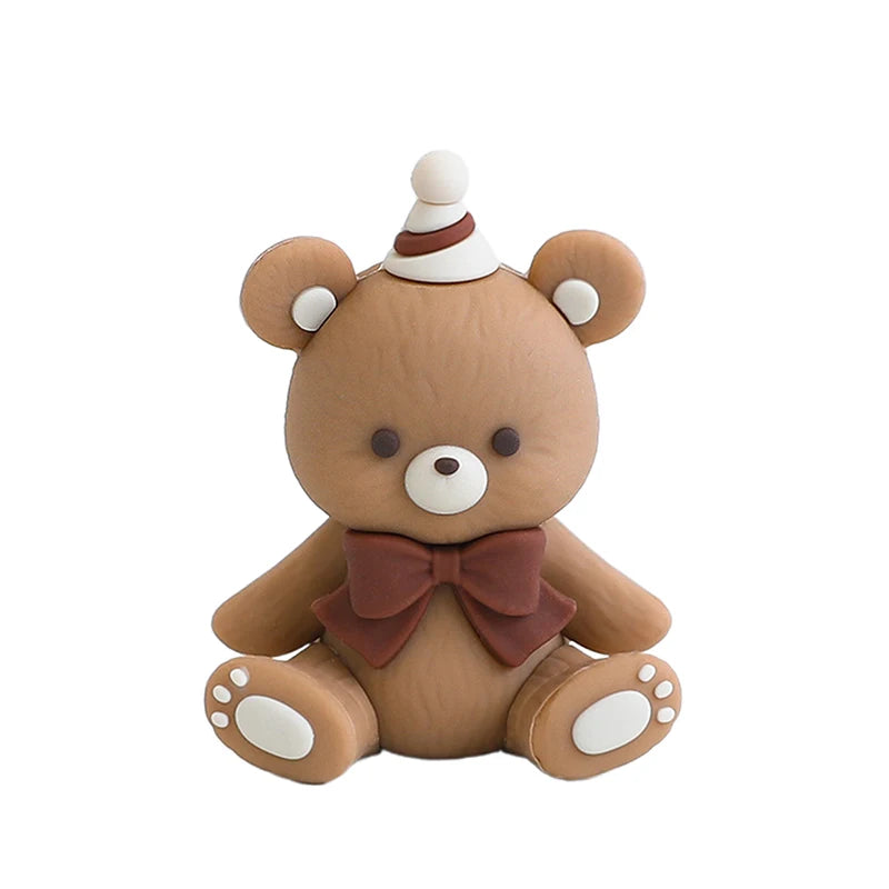 Teddy cake topper