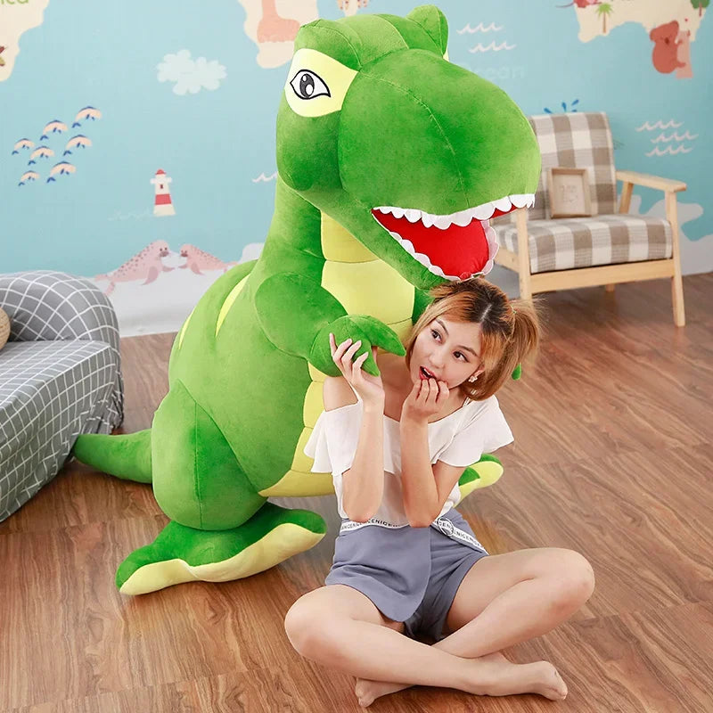 Giant teddy dinosaur