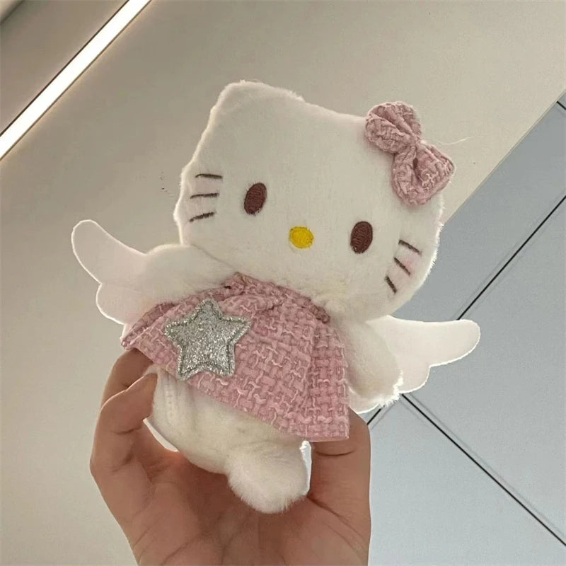 Hello kitty plush keychain