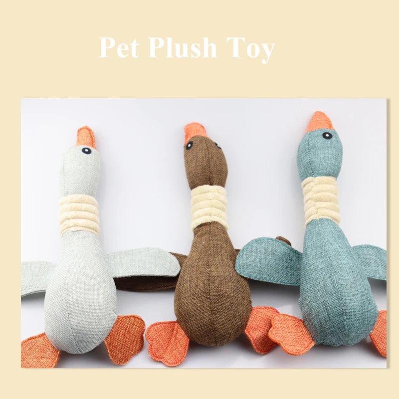 Plush dog toy