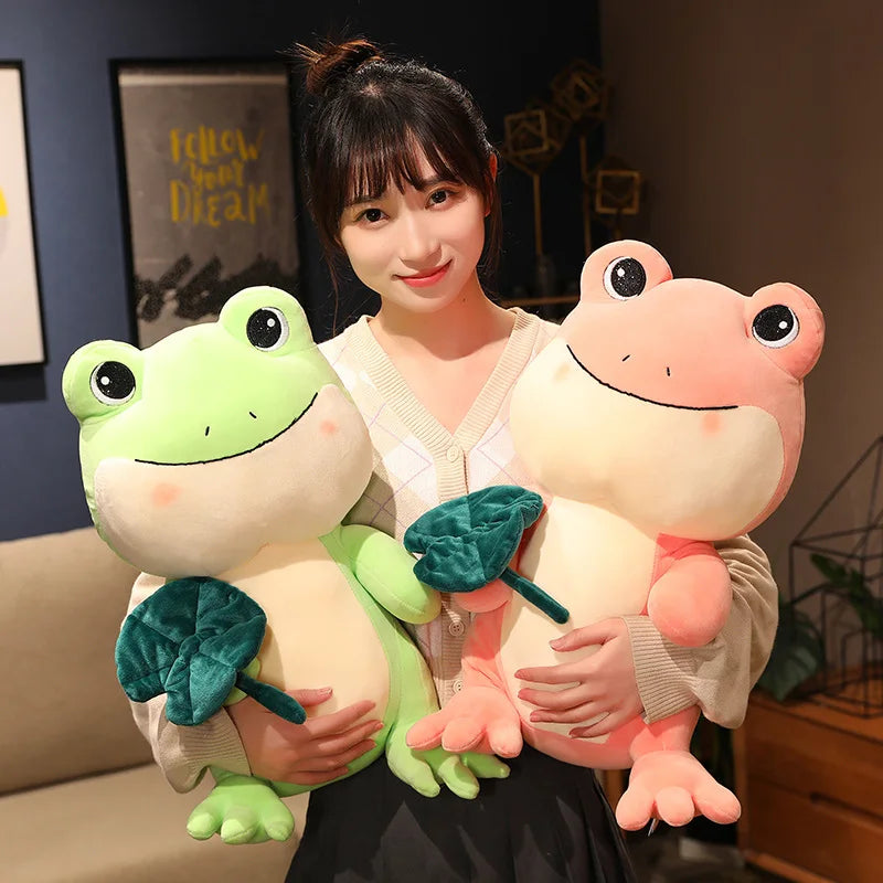 Frog plush toy