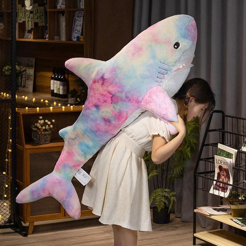 Giant shark plush