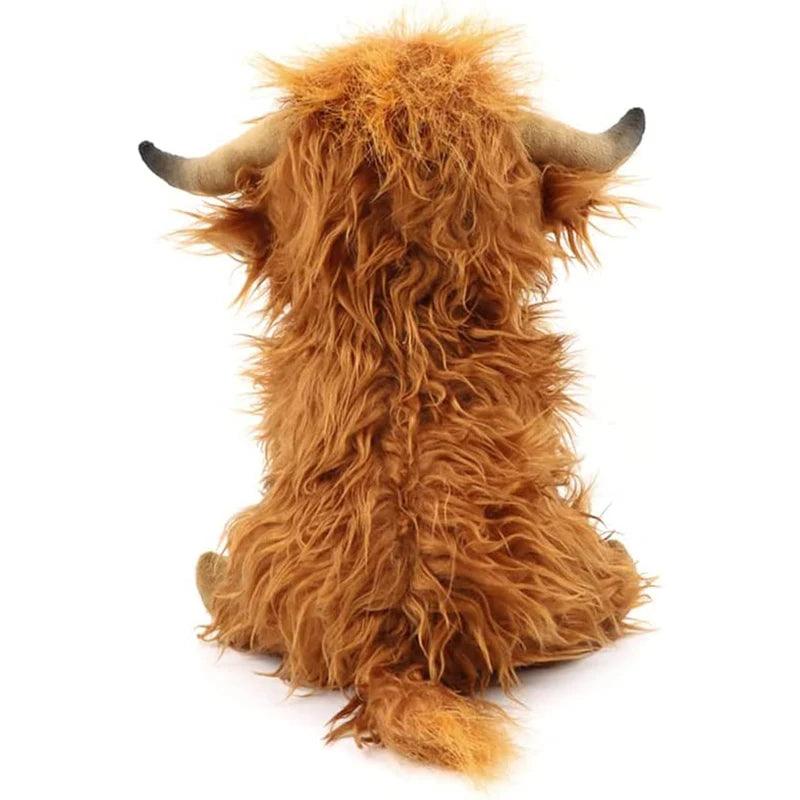 Highland cow plush toy