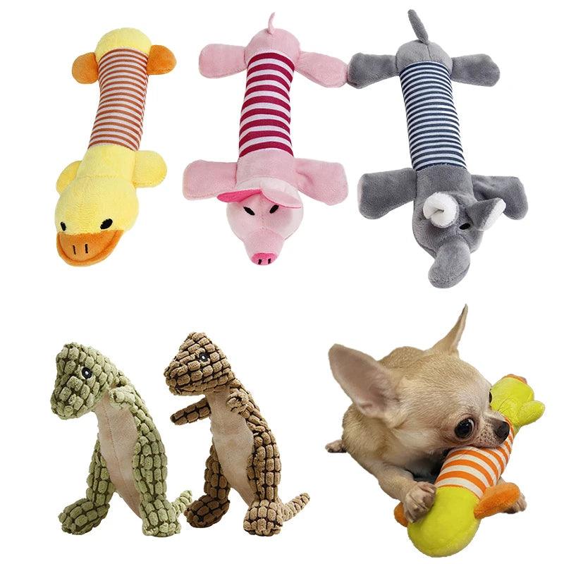 Plush toys for dogs