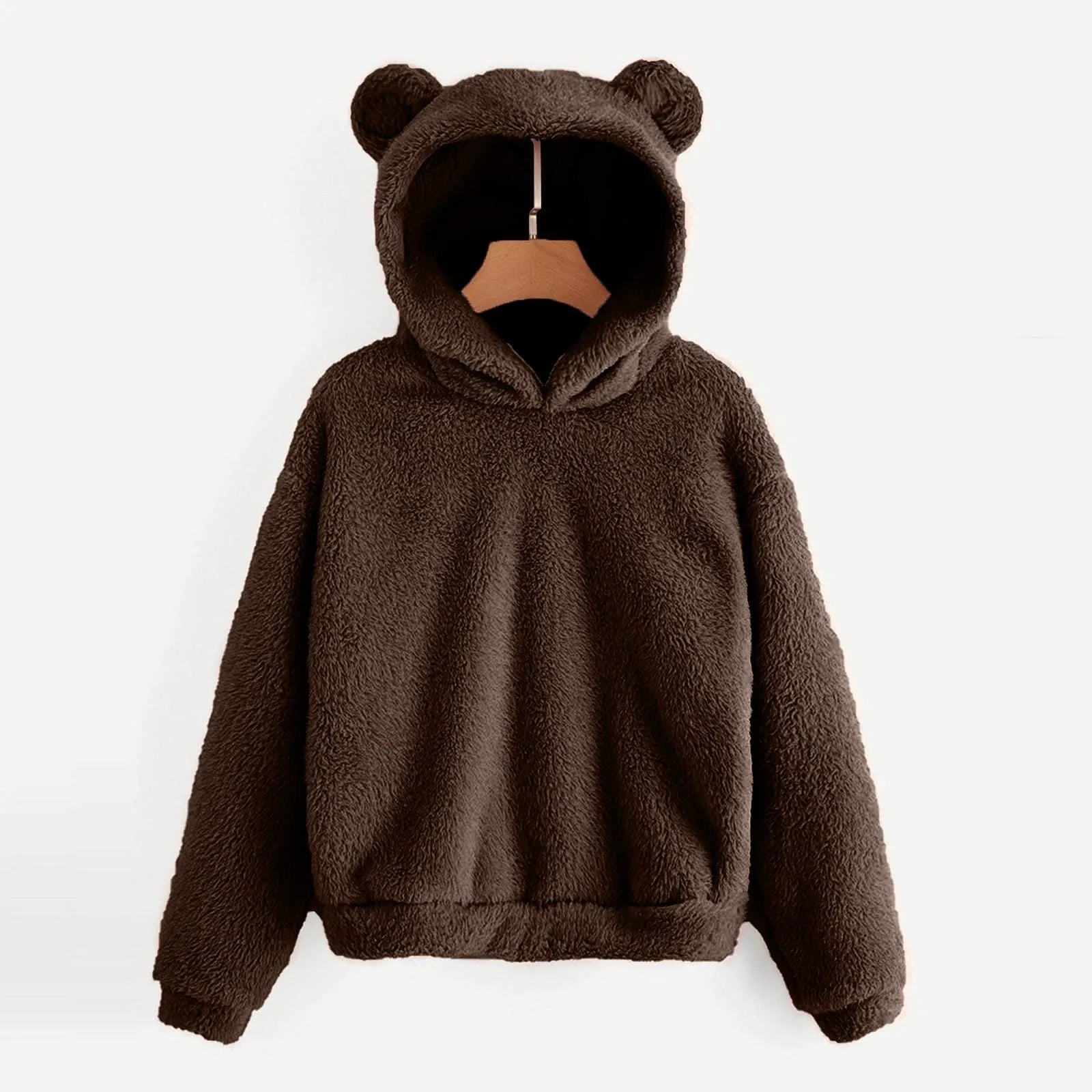 Hoodie teddy fleece