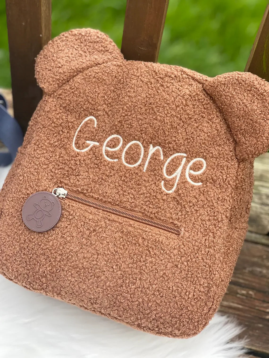 Bag with teddy