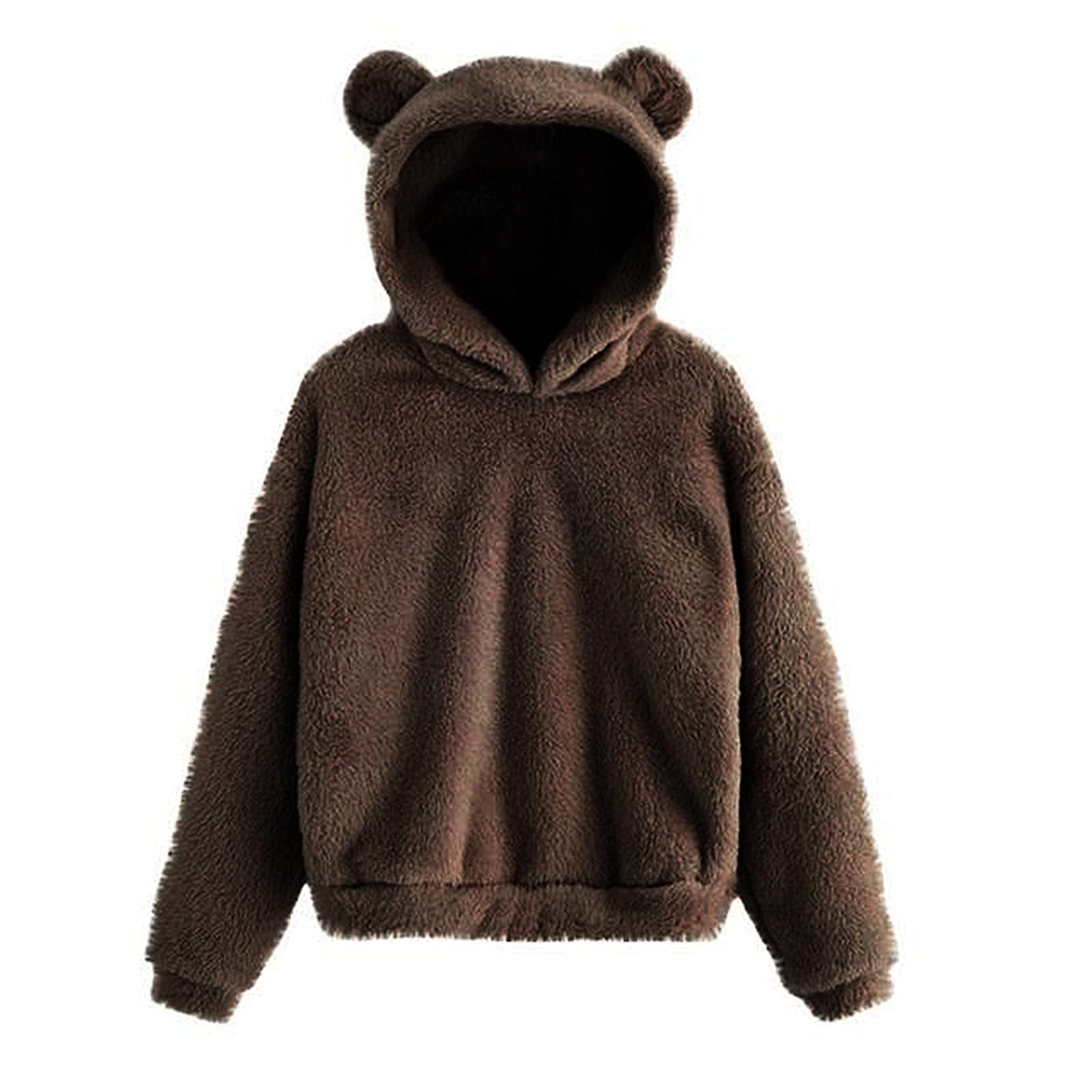 Hoodie teddy fleece