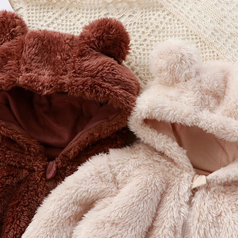 Infant teddy bear onesie