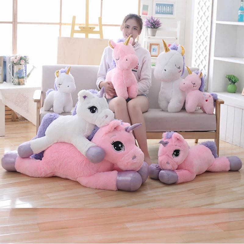 Giant plush animals